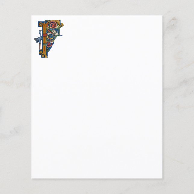 Illuminated Initial F paper (Front)