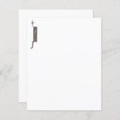 Illuminated Initial J paper (Front/Back)