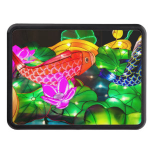Illuminated Koi Hitch Cover