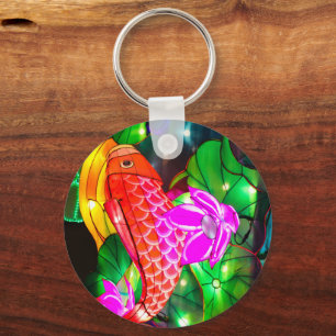 Illuminated Koi Keychain