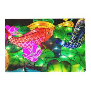 Illuminated Koi Placemat