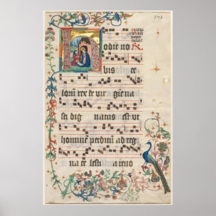 Illuminated Manuscript Poster