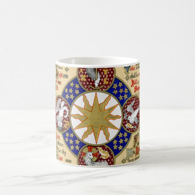 Illuminated Manuscript the Epiphany Coffee Mug (Center)