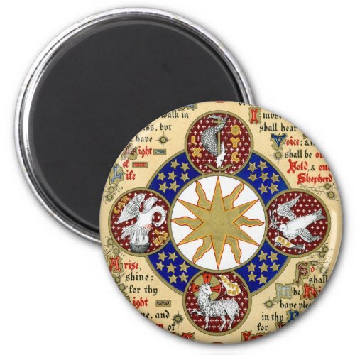 Illuminated Manuscript the Epiphany Magnet