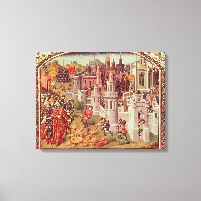 Illuminated miniature from a universal canvas print (Front)