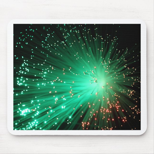 Illuminated Optical Fibers Mouse Pad (Front)
