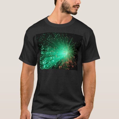 Illuminated Optical Fibers T_Shirt