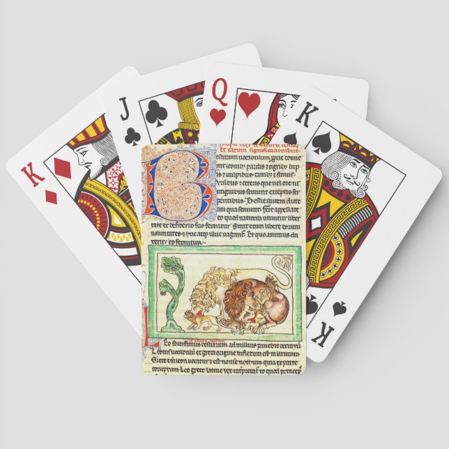Illuminated Page 1250 Poker Cards (Back)