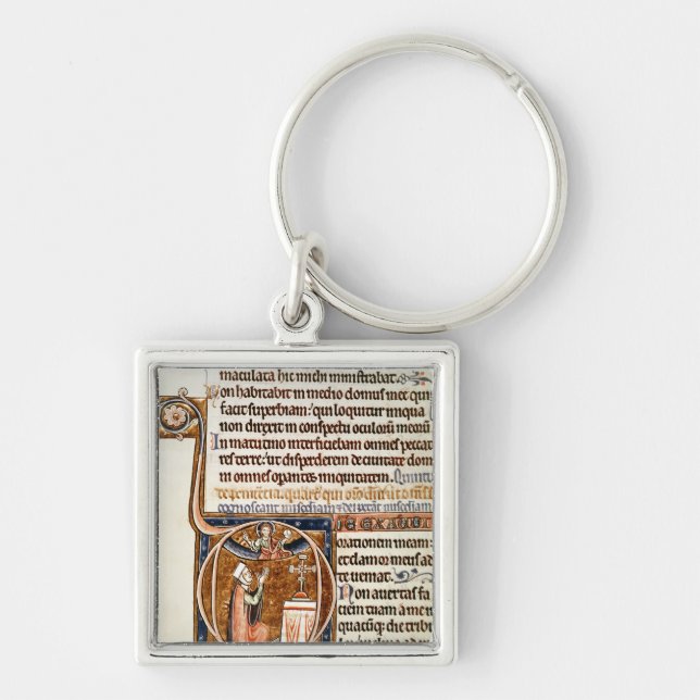 Illuminated page keychain (Front)