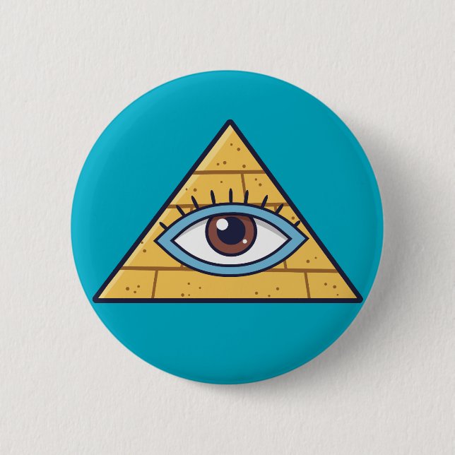 Illuminated pyramid sheet button (Front)