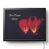 Illuminated Sign - Pre Dawn Glow (Lights Off)