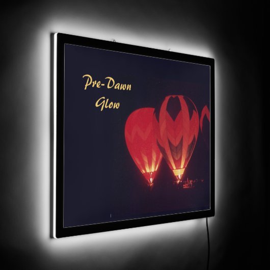 Illuminated Sign - Pre Dawn Glow (Angle)