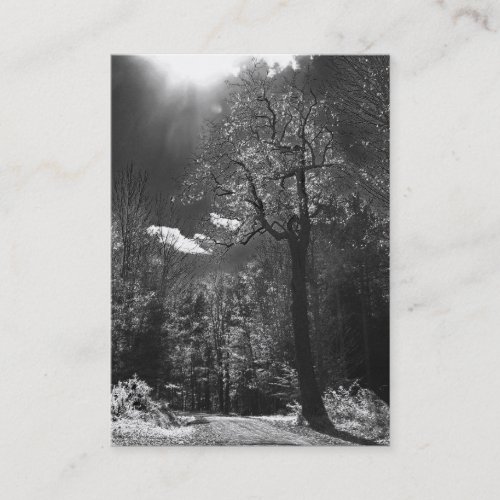 Illuminated Tree ATC Business Card Template