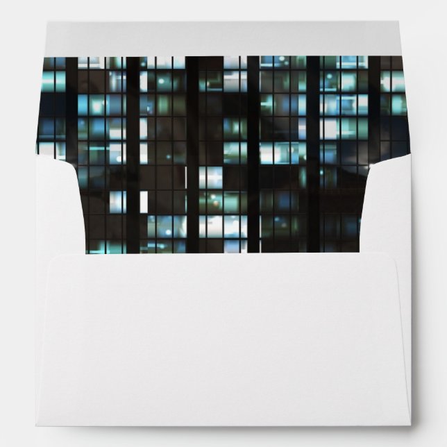 Illuminated windows pattern envelope (Back (Bottom))