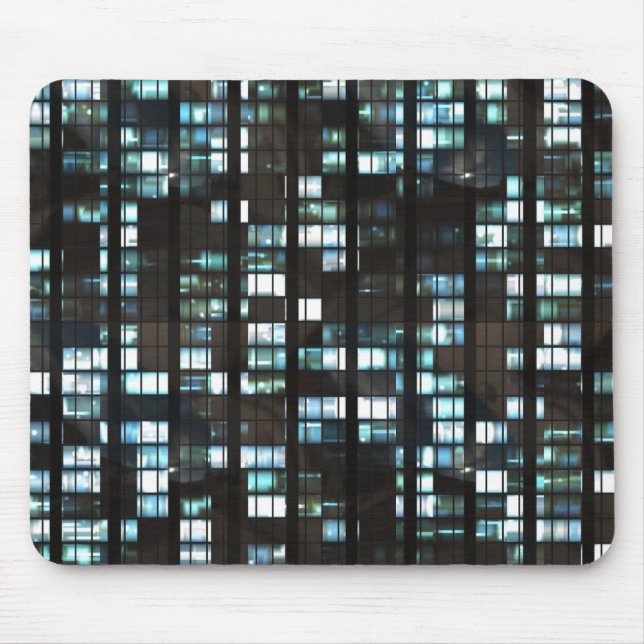 Illuminated windows pattern mouse pad (Front)