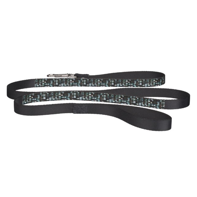 Illuminated windows pattern pet leash (Full)
