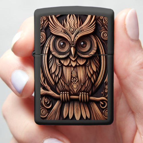 Illuminated Wisdom Owl Lighter