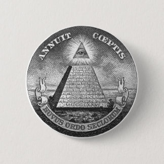 Illuminati All Seeing Eye Button