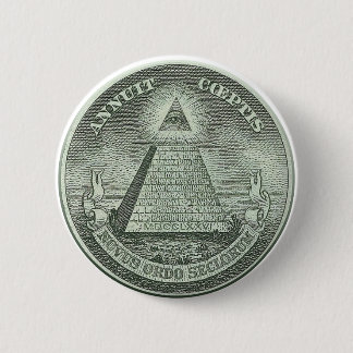 Illuminati - All seeing eye Button