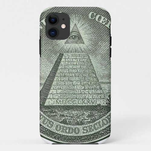 Illuminati _ All seeing eye iPhone 11 Case