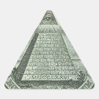 Illuminati - All seeing eye Triangle Sticker