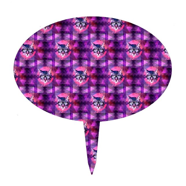 illuminati cat cake topper (Front)