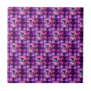 illuminati cat ceramic tile