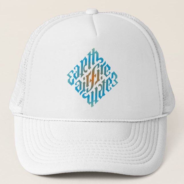 illuminati Diamond-Blue Hat (Front)