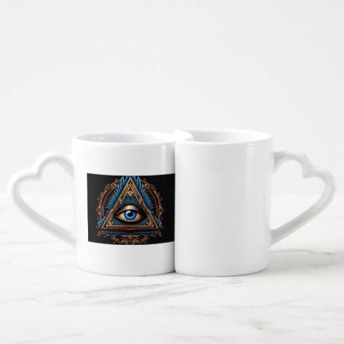 Illuminati Eye   Coffee Mug Set