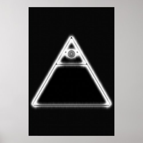 Illuminati Eye Poster