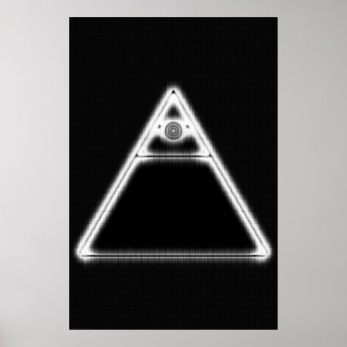 Illuminati Eye Poster