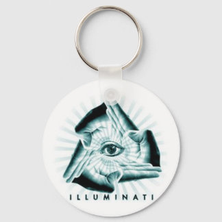 illuminati key door keychain