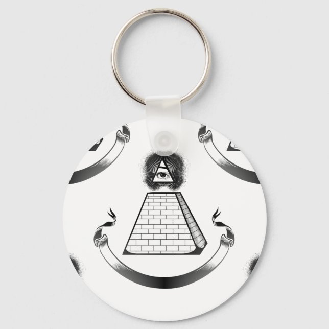 illuminati keychain (Front)