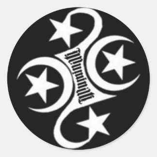 illuminati logo sticker