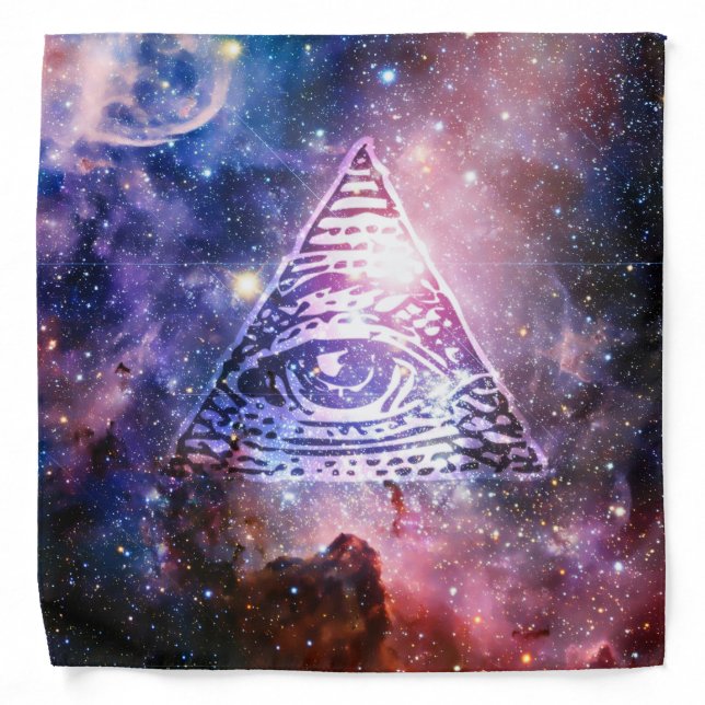 Illuminati nebula bandana (Front)