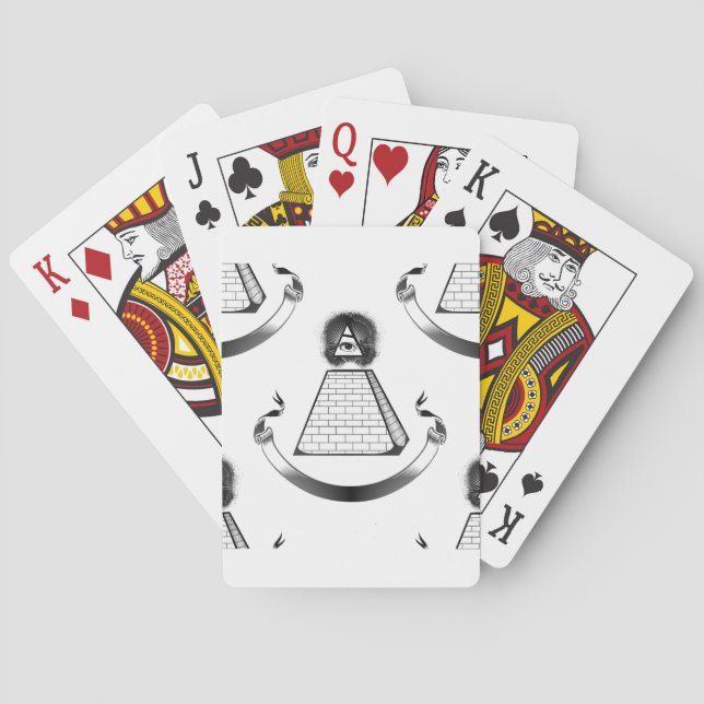 illuminati poker cards (Back)