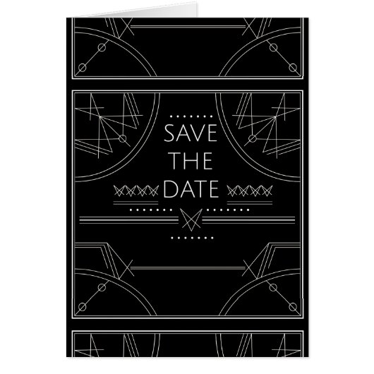 illuminati save the date cards (Front)
