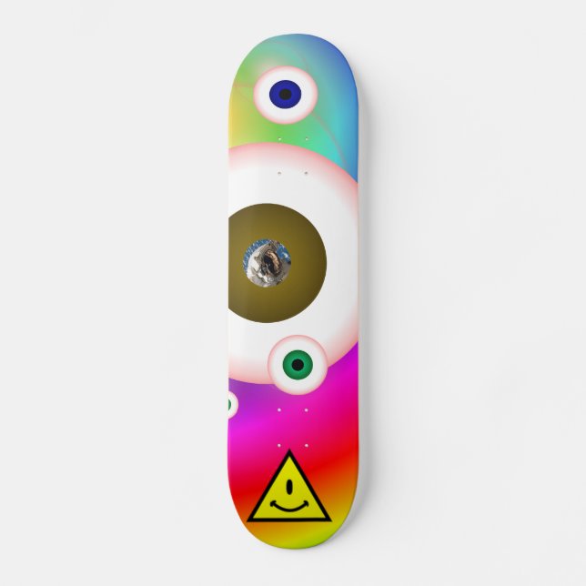 Illuminati Skateboard Deck (Front)