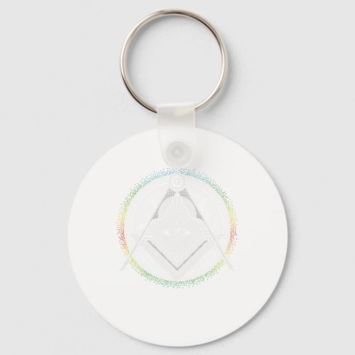 Illuminati Symbol Masonic Triangle Conspiracy G Gi Keychain