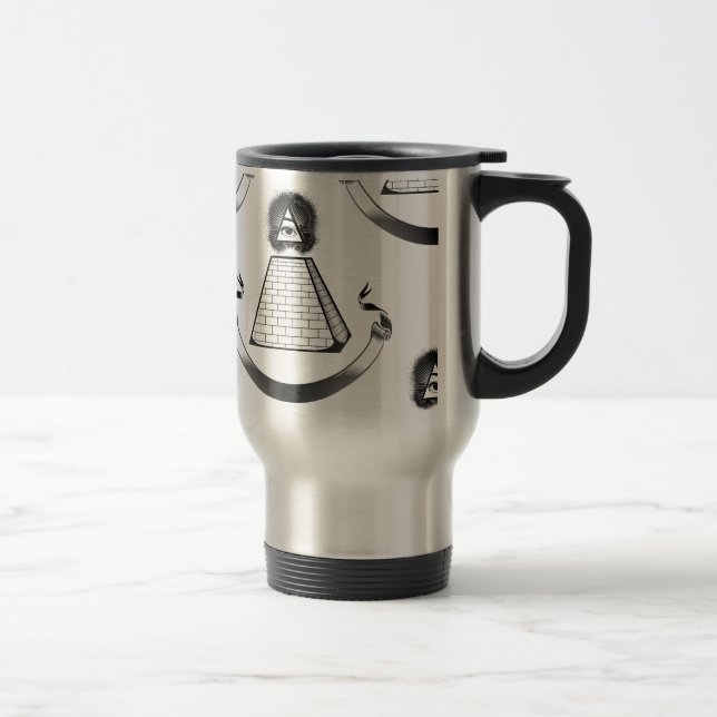 illuminati travel mug (Right)