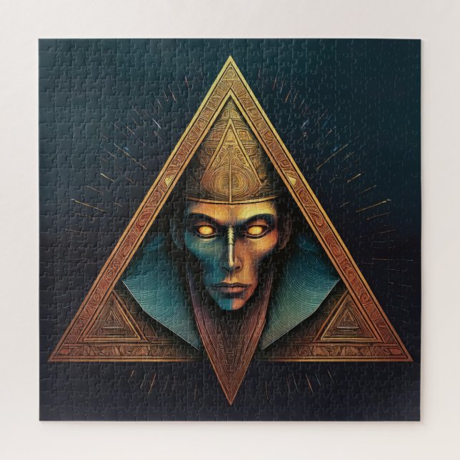 Illuminati Wall Crest Jigsaw Puzzle (Vertical)