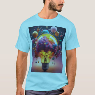 "Illuminating Creativity: A Fusion of Light  T-Shirt