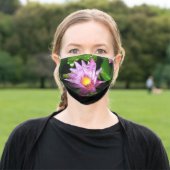 Illuminating Lotus Adult Cloth Face Mask (Outside)