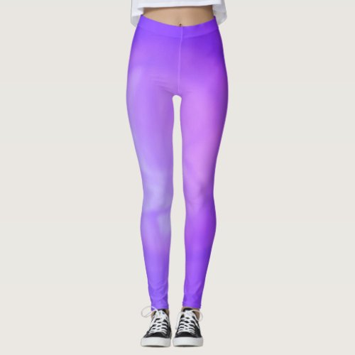 Illuminating Magical Violet Leggings