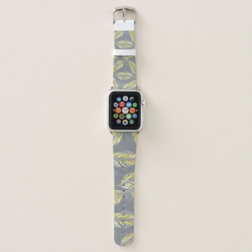 Illuminating Toucans Marbling Tropical Apple Watch Band