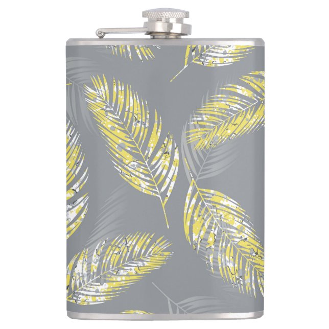 Illuminating Toucans: Marbling Tropical Flask (Front)