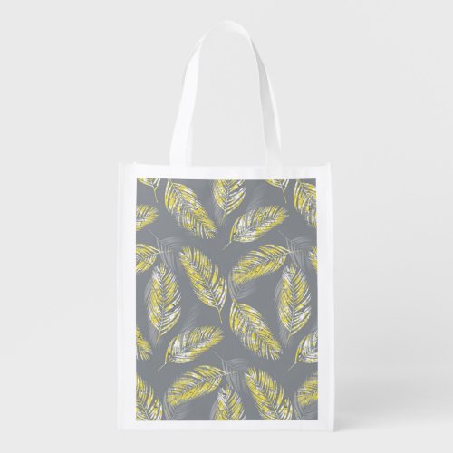Illuminating Toucans Marbling Tropical Grocery Bag
