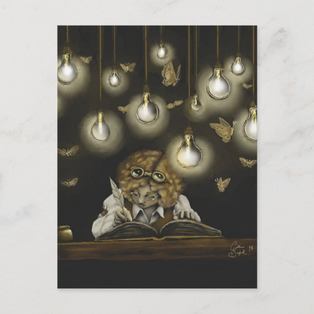 "Illumination" collectible postcard (Front)