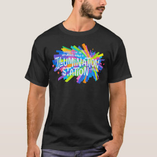 Illumination Station Shining A Light On Who Jesus T-Shirt
