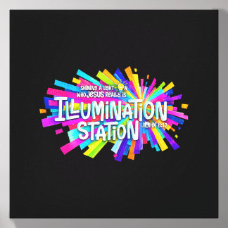 Illumination Station Vbs 2026 Bible Jesus Canvas Photo Tile